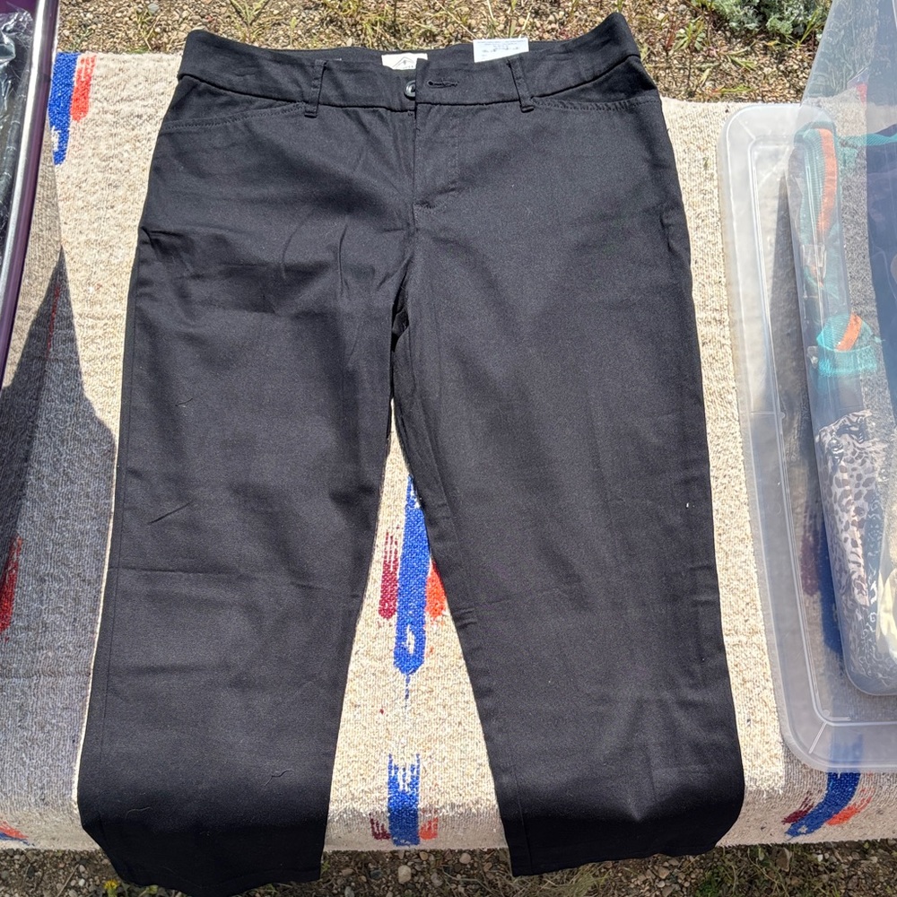 St. John's Bay Black Trousers